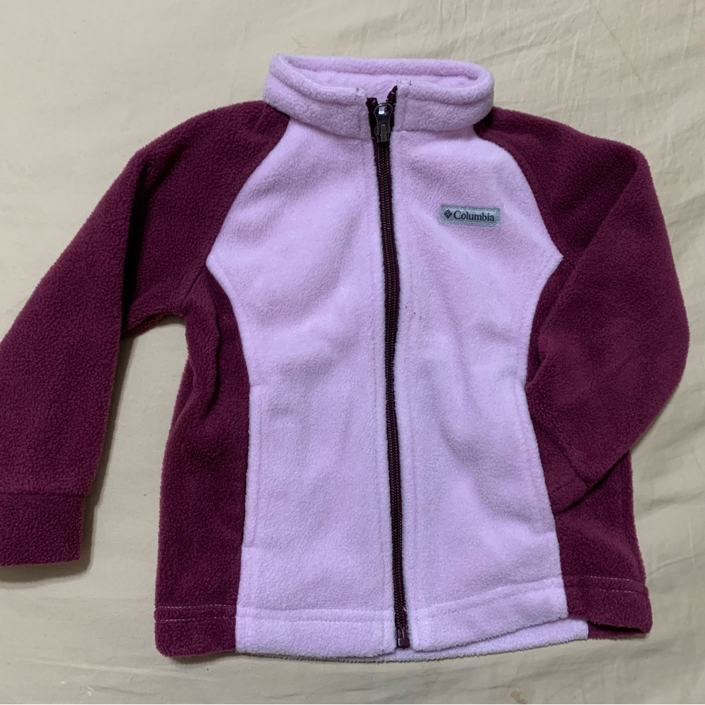 Columbia Light Pink Fleece Jacket